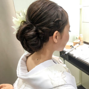 オリジナル 成人 式 髪型 シニヨン ヘアスタイルギャラリー