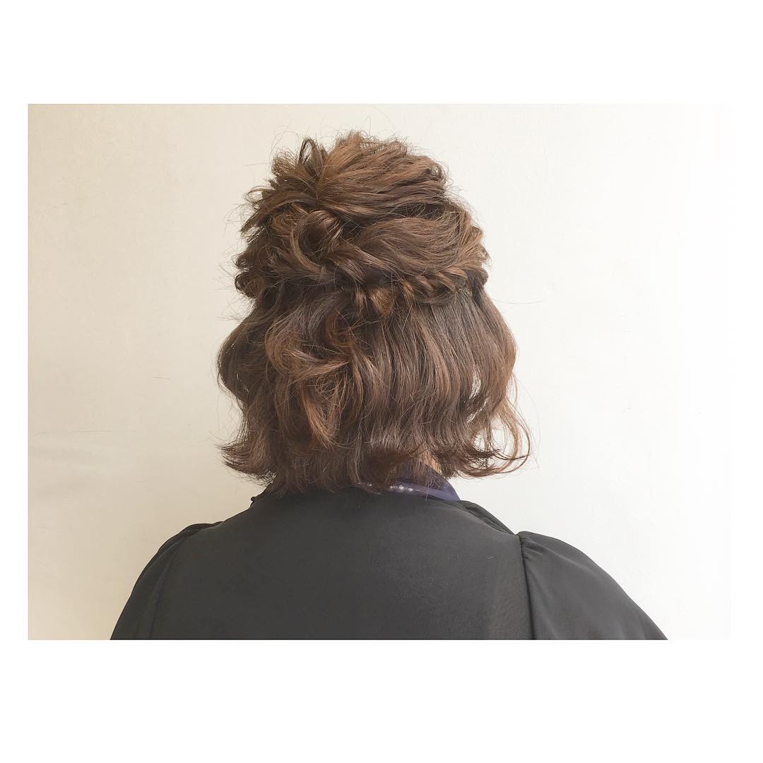 入園式 入学式の母親の髪型18 ママの最新ハーフアップアレンジ画像10選