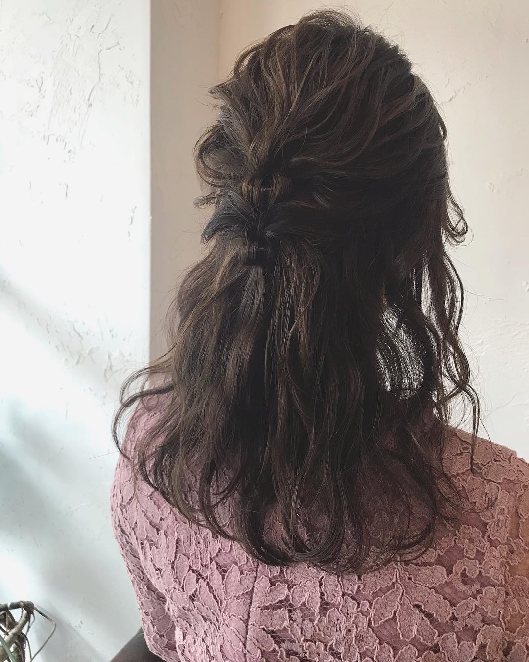 入園式 入学式の母親の髪型18 簡単可愛い セルフハーフアップ動画10選